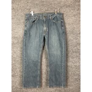 Levis 559 Jeans Men's 36x30 Blue Relaxed Straight Leg Stretch Denim Flex